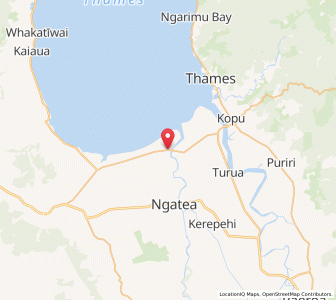 Map of Pipiroa, Waikato