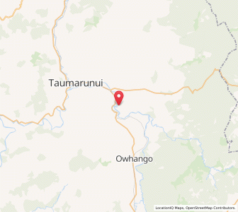 Map of Piriaka, Manawatu-Wanganui