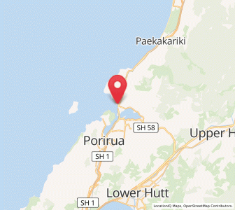 Map of Plimmerton, Wellington