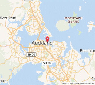 Map of Point Resolution, Auckland