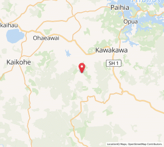 Map of Pokapu, Northland