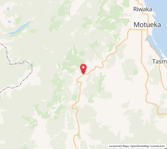Map of Pokororo, Tasman