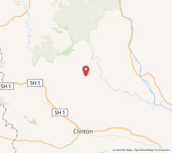 Map of Popotunoa, Otago
