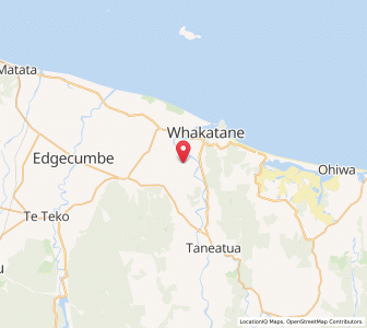 Map of Poroporo, Bay of Plenty
