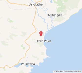 Map of Port Molyneux, Otago