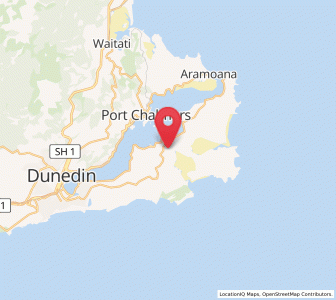 Map of Portobello, Otago