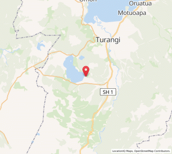Map of Poutu, Waikato