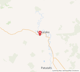 Map of Puhua, Gisborne