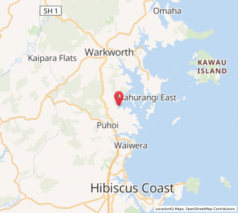 Map of Pukapuka, Auckland