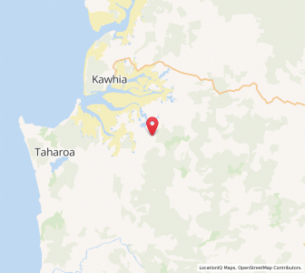 Map of Pukeinoi, Waikato