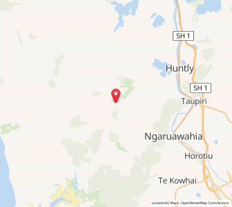 Map of Pukemiro, Waikato