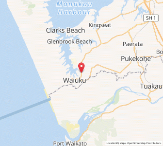 Map of Pukeowhare, Auckland