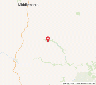 Map of Pukerangi, Otago