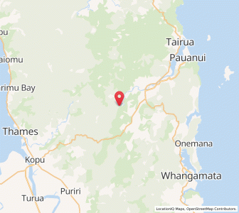 Map of Puketui, Waikato