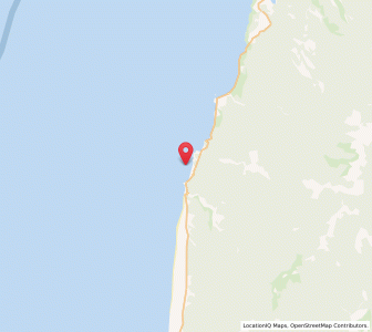 Map of Punakaiki, West Coast