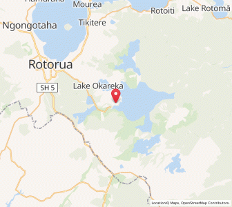 Map of Punaroma, Bay of Plenty