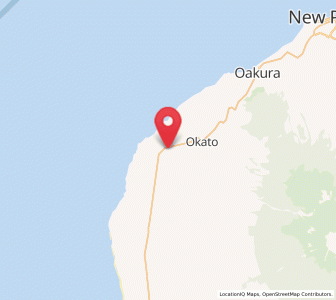 Map of Puniho, Taranaki