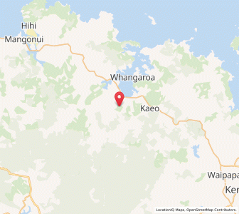 Map of Pupuke, Northland