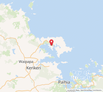 Map of Purerua, Northland