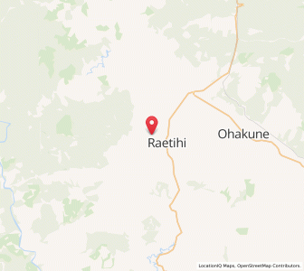 Map of Raetihi, Wellington