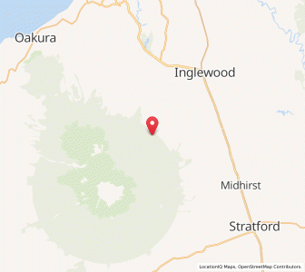Map of Rahiri, Taranaki