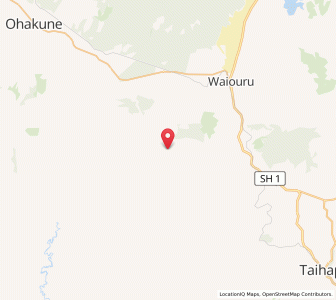 Map of Raketapauma, Manawatu-Wanganui