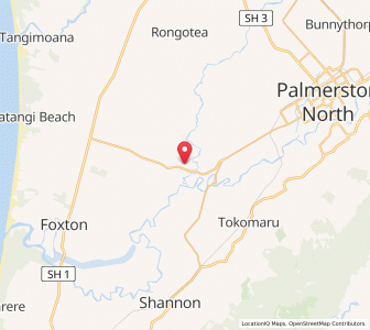 Map of Rangiotu, Manawatu-Wanganui