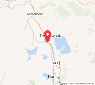 Map of Rangiriri, Waikato