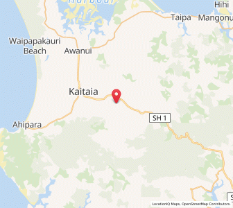 Map of Rangitihi, Northland