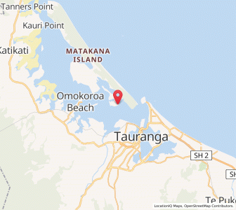 Map of Rangiwaea Marae, Bay of Plenty