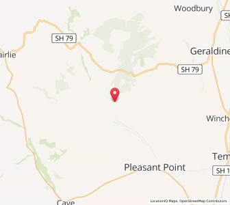 Map of Rapuwai, Canterbury