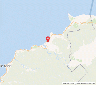 Map of Raukokore, Bay of Plenty