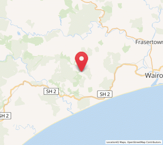 Map of Raupunga, Hawke's Bay