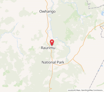 Map of Raurimu, Manawatu-Wanganui