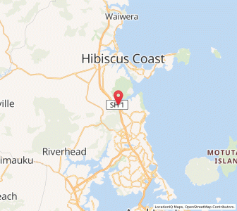 Map of Red Vale, Auckland