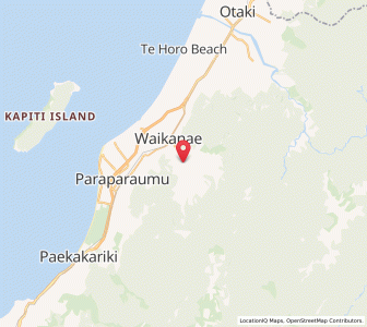 Map of Reikorangi, Wellington