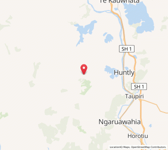 Map of Renown, Waikato
