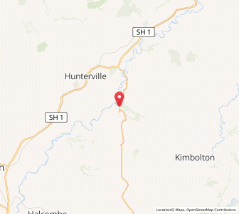 Map of Rewa, Manawatu-Wanganui