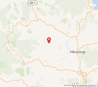 Map of Riponui, Northland