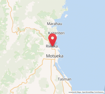 Map of Riwaka, Tasman
