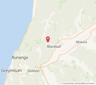 Map of Roa, West Coast