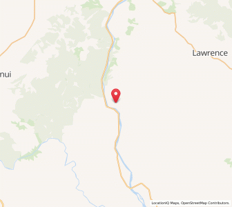 Map of Rongahere, Otago