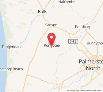Map of Rongotea, Manawatu-Wanganui