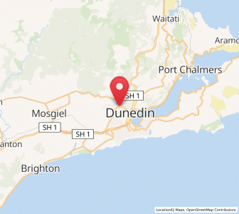 Map of Roslyn, Otago