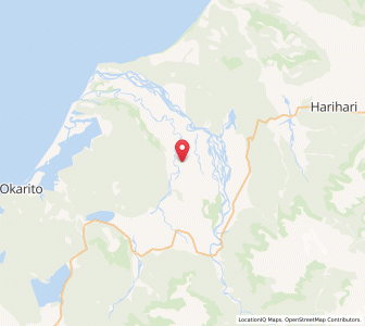 Map of Rotokino, West Coast