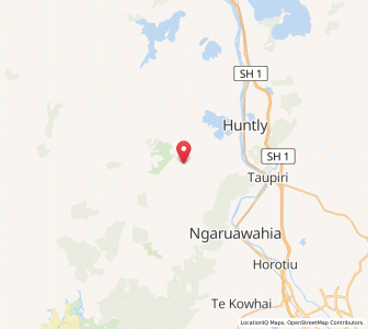 Map of Rotowaro, Waikato