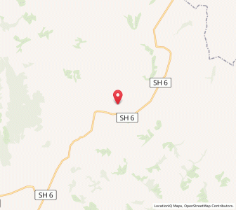 Map of Round Hill, Southland