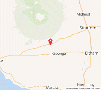Map of Rowan, Taranaki