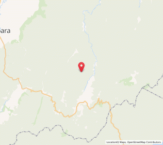 Map of Ruatahuna, Bay of Plenty