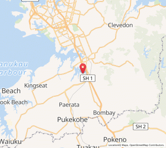 Map of Runciman, Auckland